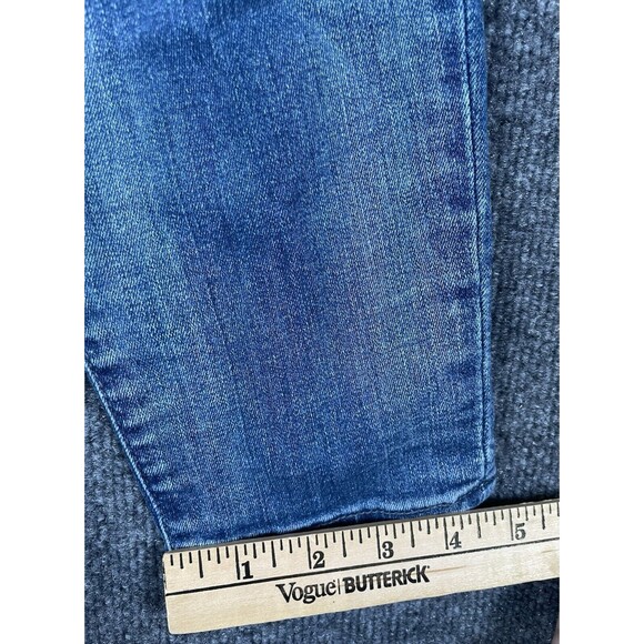 Kut from the Kloth Jeans Women’s 10 Blue Toothpick Skinny Distressed Stretch - Picture 10 of 10